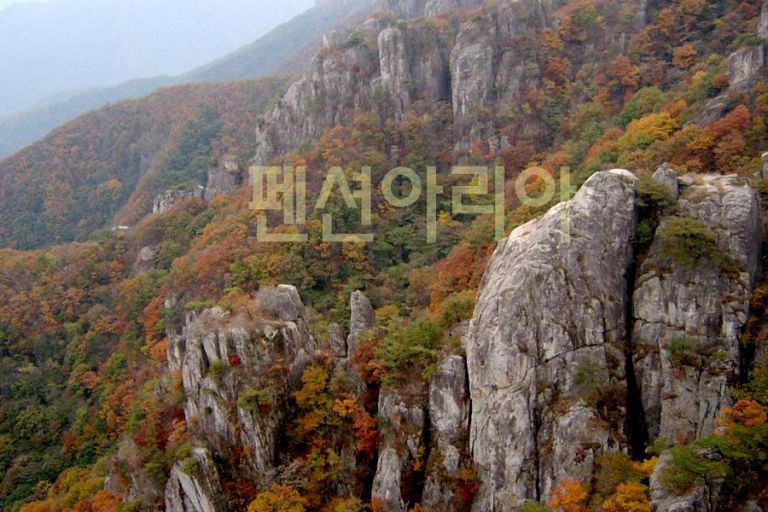 대둔산 가을경치